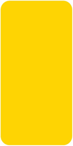 AmeriFile Smead Compatible Solid Color Labels - 1 W x 2 H -  Yellow - Roll of 250