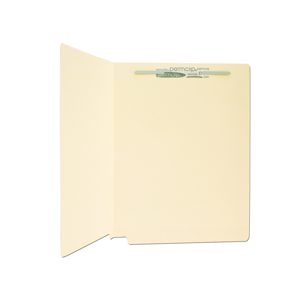 Medical Arts Press Match 11pt Full Cut End Tab Folders with 1 Permclip Fastener (250/Carton)