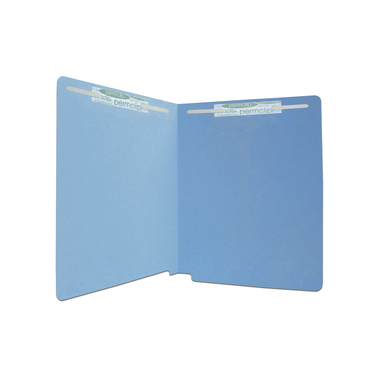 Medical Arts Press Match Colored End Tab File Folders with 2 Permclip Fasteners- Dark Blue, Letter Size, 11pt (250/Carton)