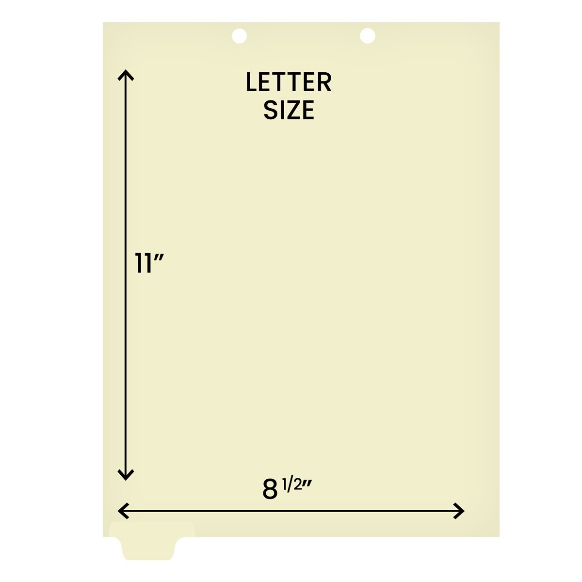 Medical Arts Press Match Write-On End Tab Chart Dividers- Blank, Tab Position 1- Clear (100/Pkg) (56836 match)