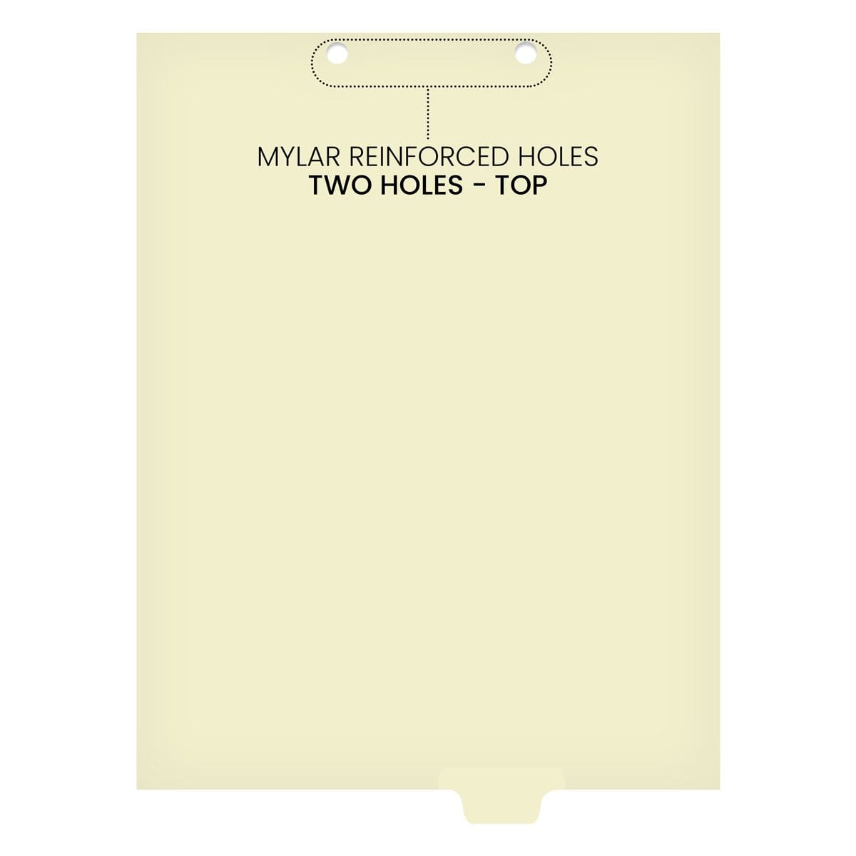 Medical Arts Press Match Write-On End Tab Chart Dividers- Blank, Tab Position 5- Clear (100/Pkg) (56840 match)