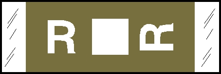 Original COL'R'TAB Alpha 81950 Label Set - 81950 Series Alpha Label Kit,  Kit Includes 10 Strips each Vowel, 5 Strips each Consonant - Assorted - 3,100 Labels/Kit