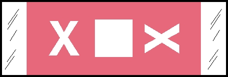 Original COL'R'TAB Alpha 81950 Label Set - 81950 Series Alpha Label Kit,  Kit Includes 10 Strips each Vowel, 5 Strips each Consonant - Assorted - 3,100 Labels/Kit