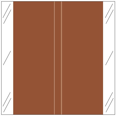 Tabbies Solid Color Label - 11600 Match - CLLM Series (Rolls of 500) - Brown