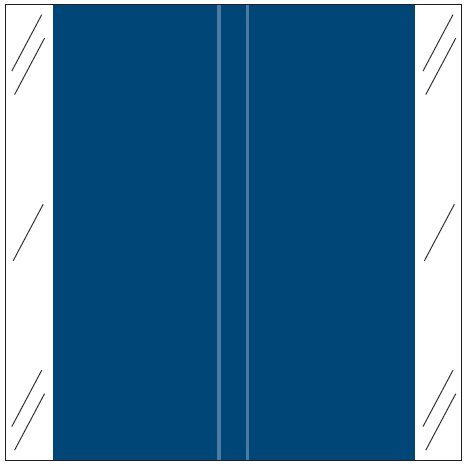 Tabbies Solid Color Label - 11600 Match - CLLM Series (Rolls of 500) - Dk. Blue