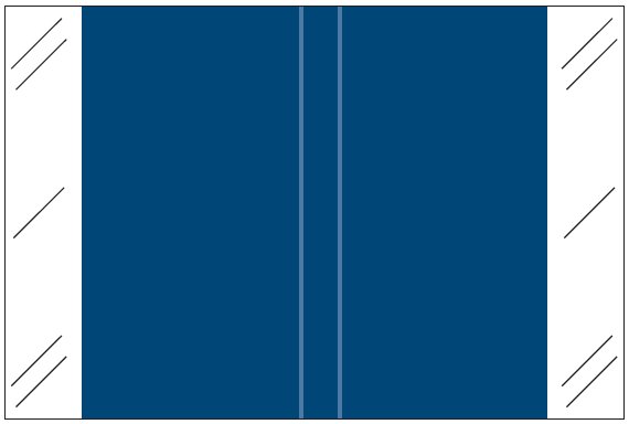 Tabbies Solid Color Label - 11100 Series (Rolls) - Dk. Blue