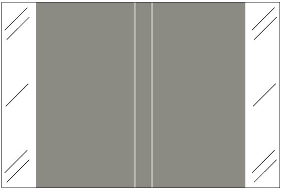 Tabbies Solid Color Label - 11100 Series (Rolls) - Grey