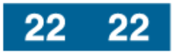 Ames  2022 Blue Yearband Label  Ames L-A-DD07R134 Series - 1000/Roll