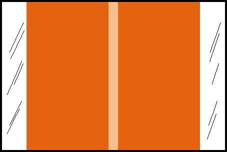 Tabbies 11108 - ORIGINAL Col'R'Tab SOLID COLOR DESIGNATOR 11100 SERIES, 1" SOLID DESIGNATOR TABS, ORANGE, 1"H x 1-1/2"W, 500/ROLL