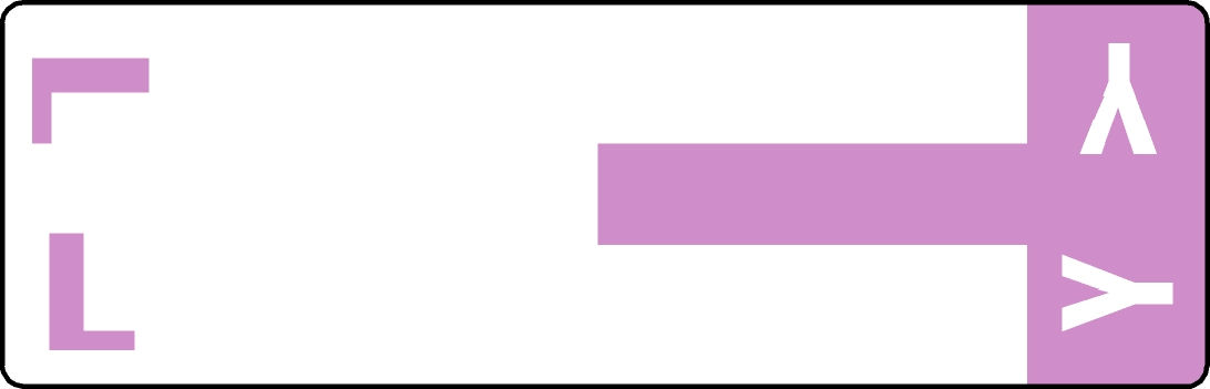 Tabbies 91932 - SMEAD NCC COMPATIBLE ALPHA 91920 LABEL SERIES, 1-5/32" ALPHA LABEL 'L&Y', LAVENDAR, 1-5/32"H x 3-5/8"W, 100/PACK