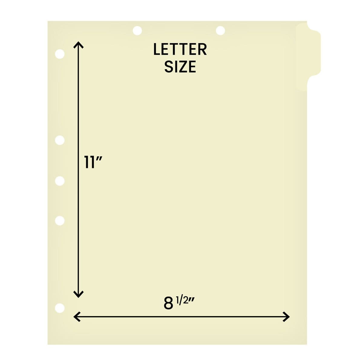 Medical Arts Press Match Write-On Side Tab Chart Dividers- Blank, Position 1 (100/Pkg)