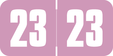 2023 Labels - Safeguard - Pages For Ringbook - 3/4" H X 1-1/2" W - Lavender - 270/Pack