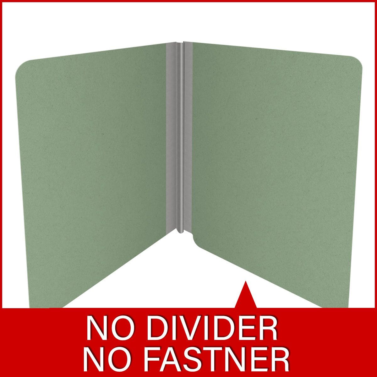 Green letter size end tab classification folder with 2" gray tyvek expansion. 25 pt type 3 pressboard stock. Packaged 25/125. (DV-S42-00-3AGN)