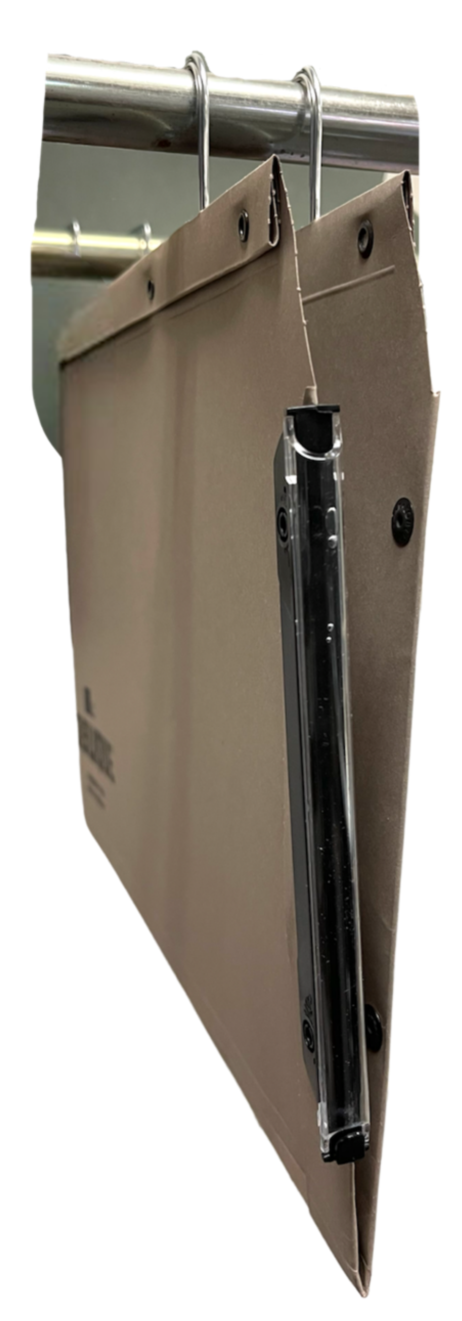 Oblique Hanging Compartment File - 13" x 9-7/8" - Install Height is 12" - Max 2" Capacity - V-Base Style - 25/Box