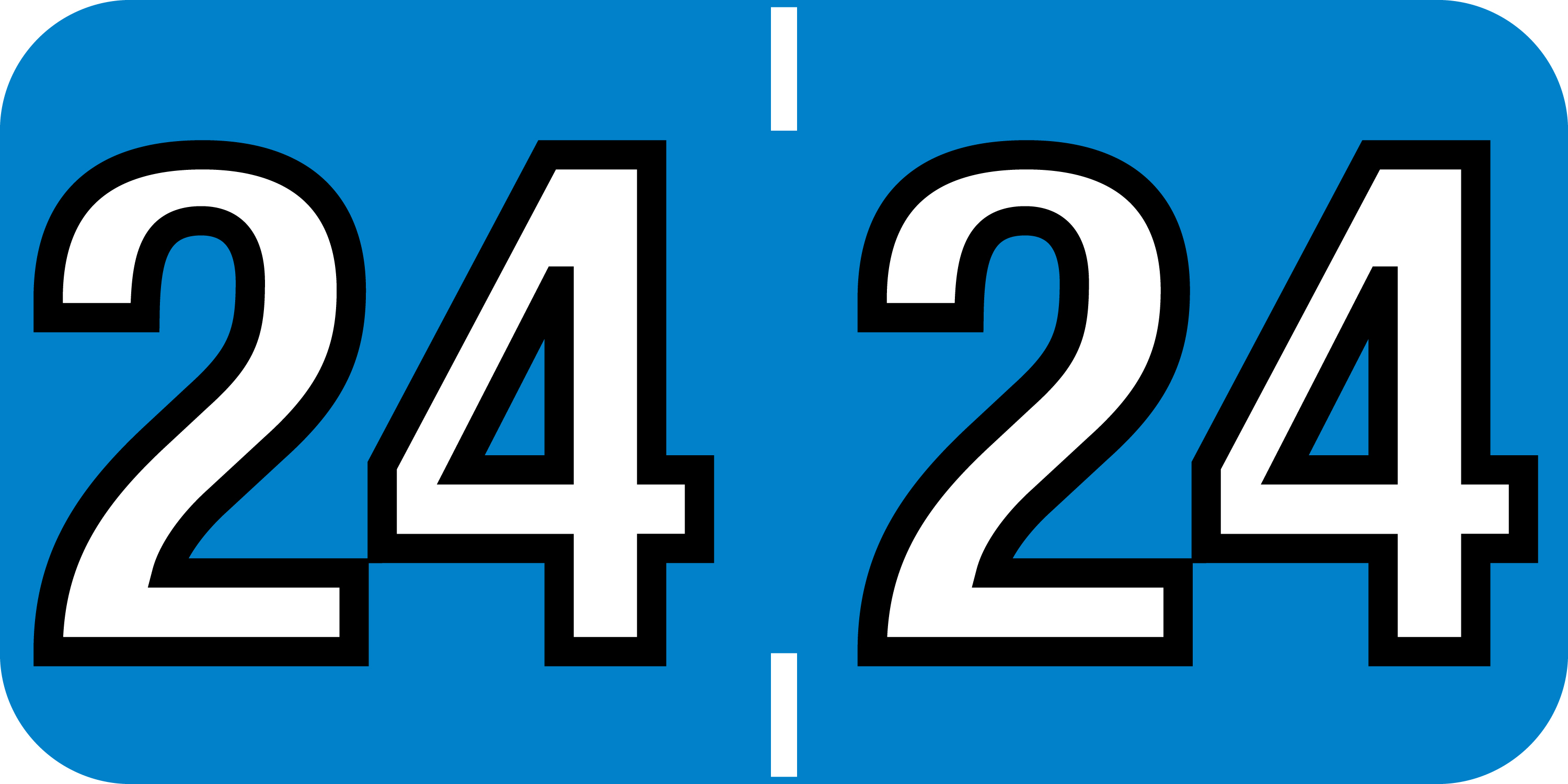 3/4"YR CODE '24' BLUE 500/RLCOLWELL MATCH