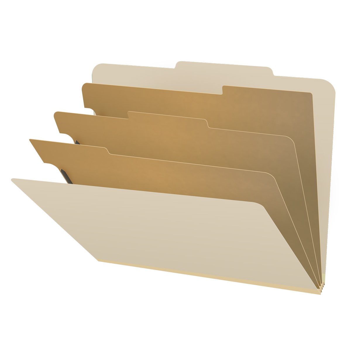 CUSTOM TOP TAB CLASSIFICATION FOLDERS - LEGAL SIZE
