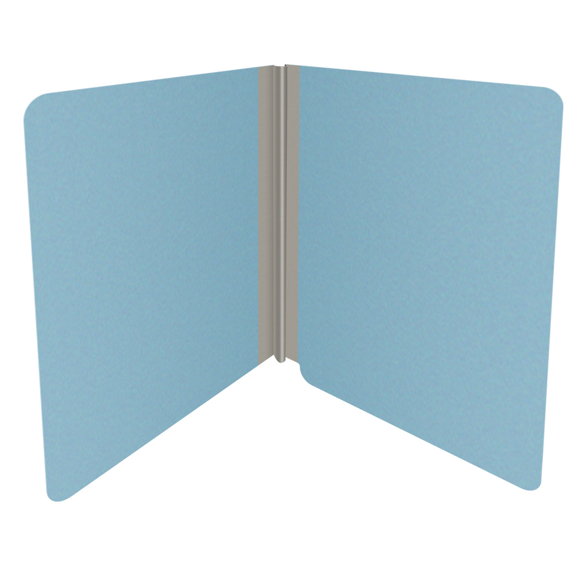 Blue letter size end tab classification folder with 2" gray tyvek expansion. 25 pt type 3 pressboard stock. Packaged 25/125.