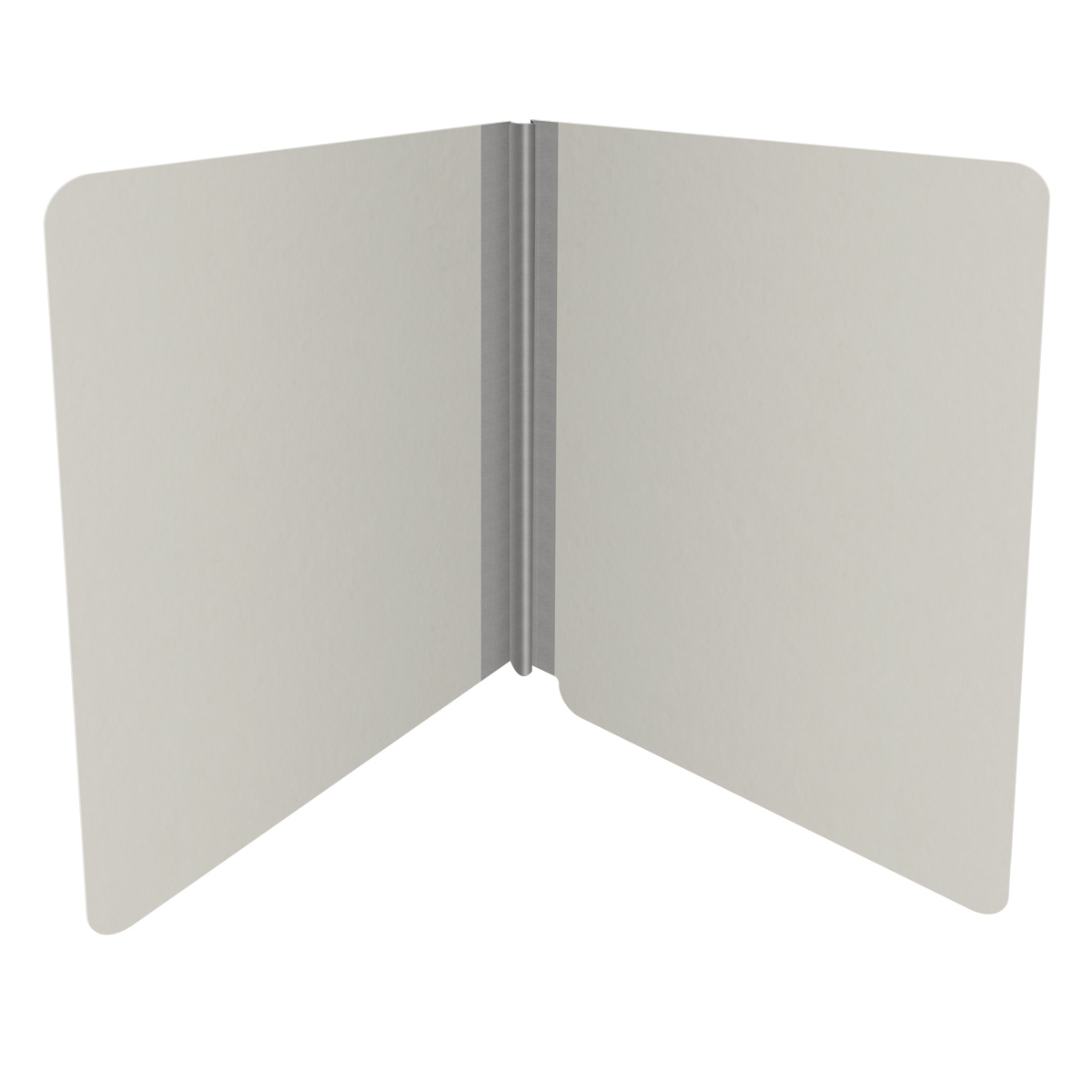 Grey letter size end tab classification folder with 2" gray tyvek expansion. 25 pt type 3 pressboard stock. Packaged 25/125.