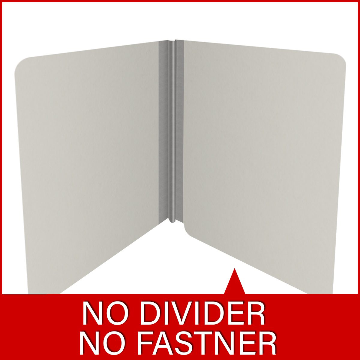 Grey letter size end tab classification folder with 2" gray tyvek expansion. 25 pt type 3 pressboard stock. Packaged 25/125.