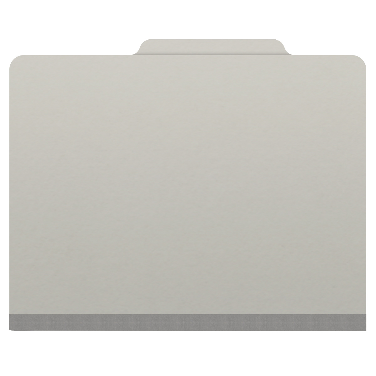 Grey letter size top tab classification folder with 2" gray tyvek expansion. 25 pt type 3 pressboard stock. Packaged 25/125.