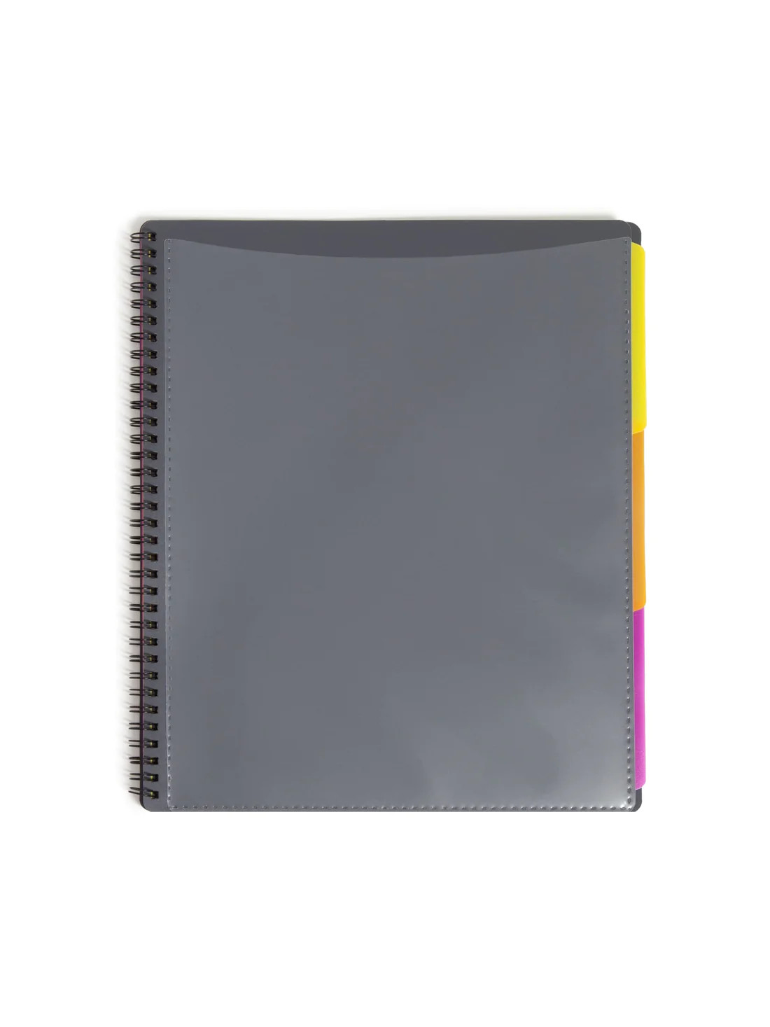 Poly Project Organizers, 12 Pockets, 1/3-Cut Tab