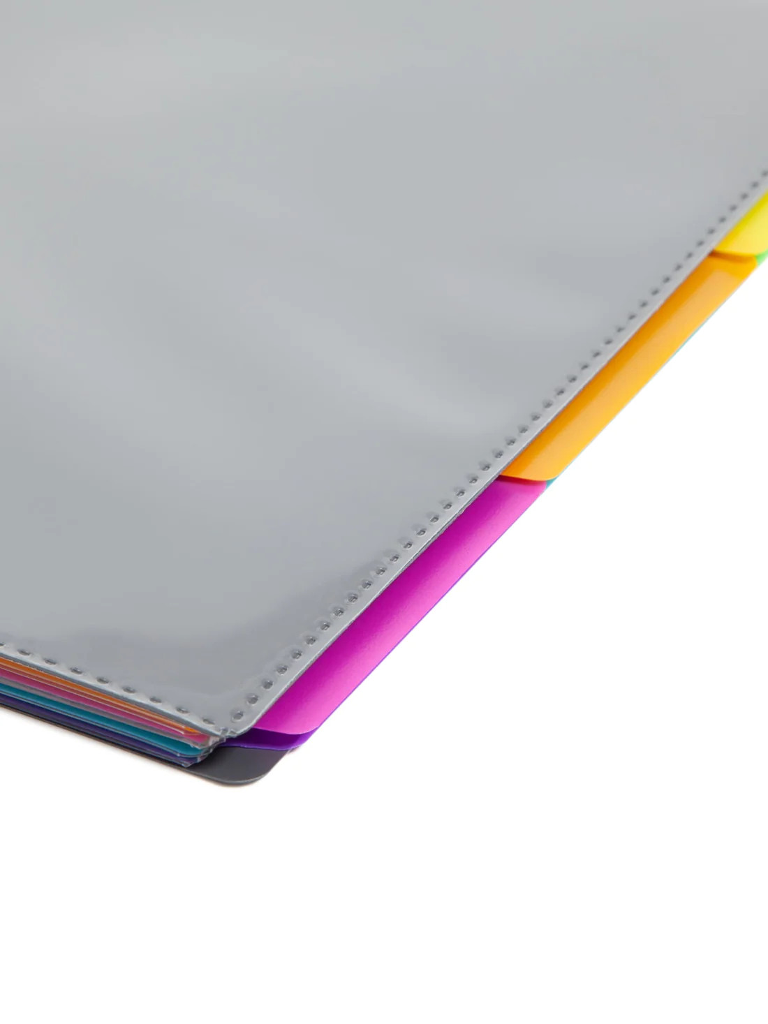 Poly Project Organizers, 12 Pockets, 1/3-Cut Tab