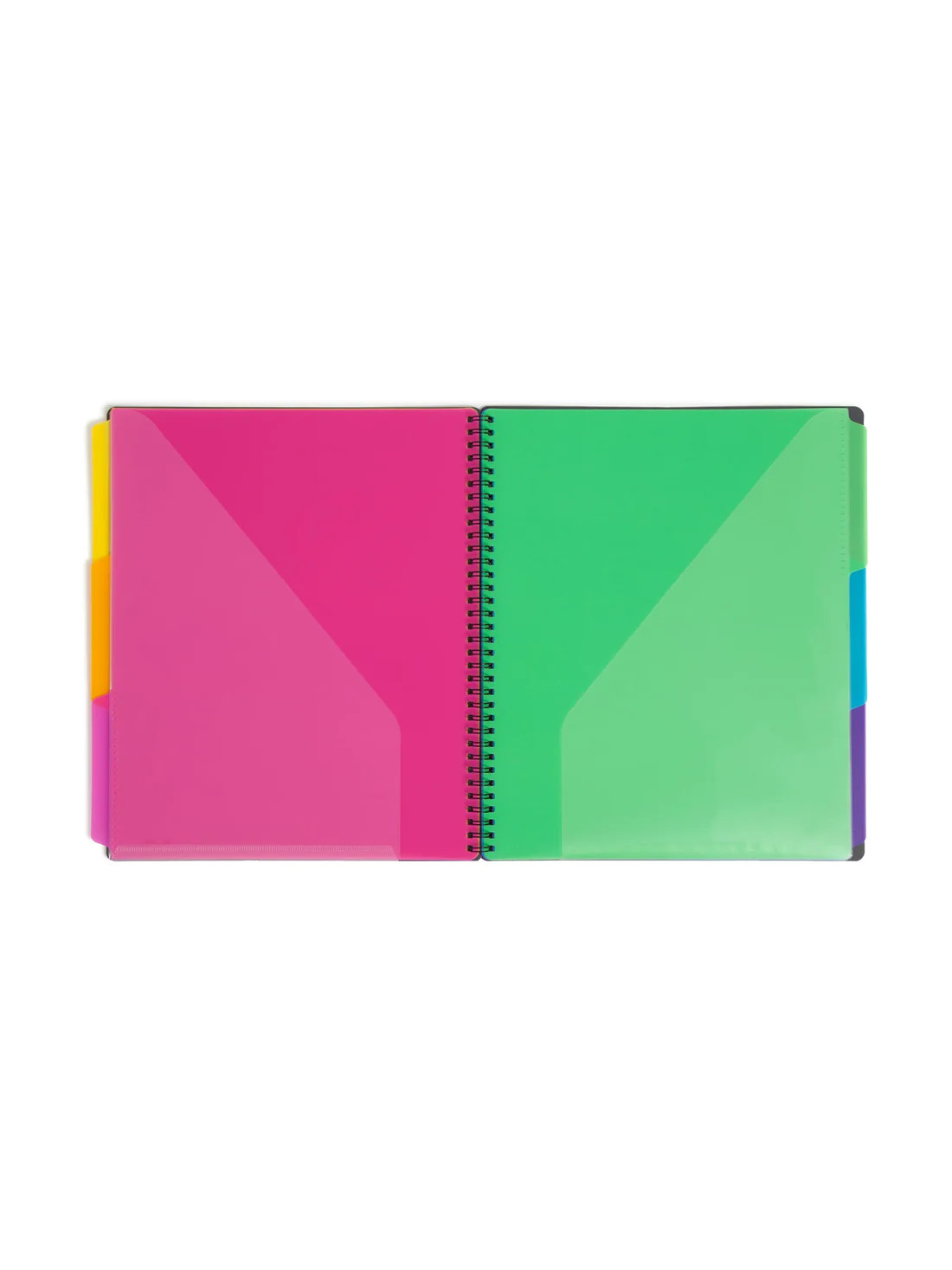 Poly Project Organizers, 12 Pockets, 1/3-Cut Tab