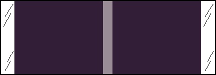 Designator Labels Col'R'Tab 1/2" Kardex Compatible VIOLET - 1000/Roll