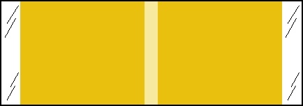 Designator Labels Col'R'Tab 1/2" Kardex Compatible TAN - 1000/Roll