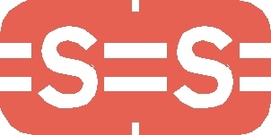 A-Z Labels Tab Compatible 1/2" 'S' PINK - 500/Roll