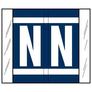 A-Z Labels Col'R'Tab 
1-5/16" 'N' BLUE 
(GBS/VRE Compatible) - 500/Roll