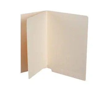 Self-Adhesive 11pt Manila Letter Divider Sheets No Fasteners - 100/Pkg