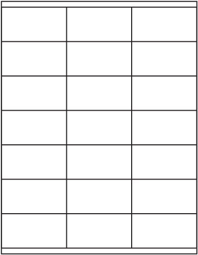 Laser/Inkjet Label Sheets