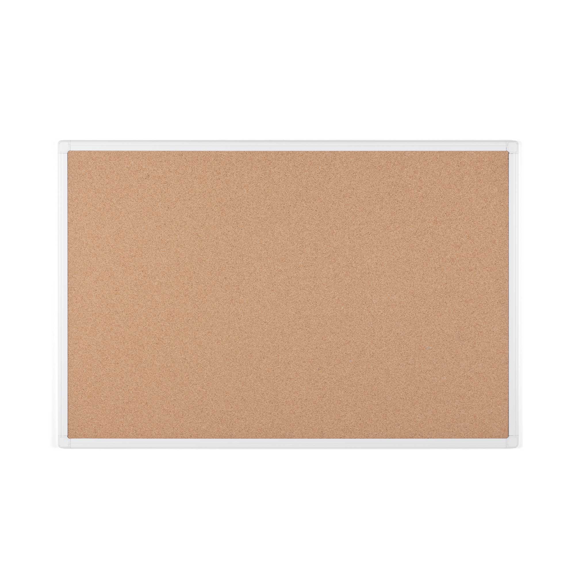 Antimicrobial Cork Board - Aluminum Frame, Mount Kit