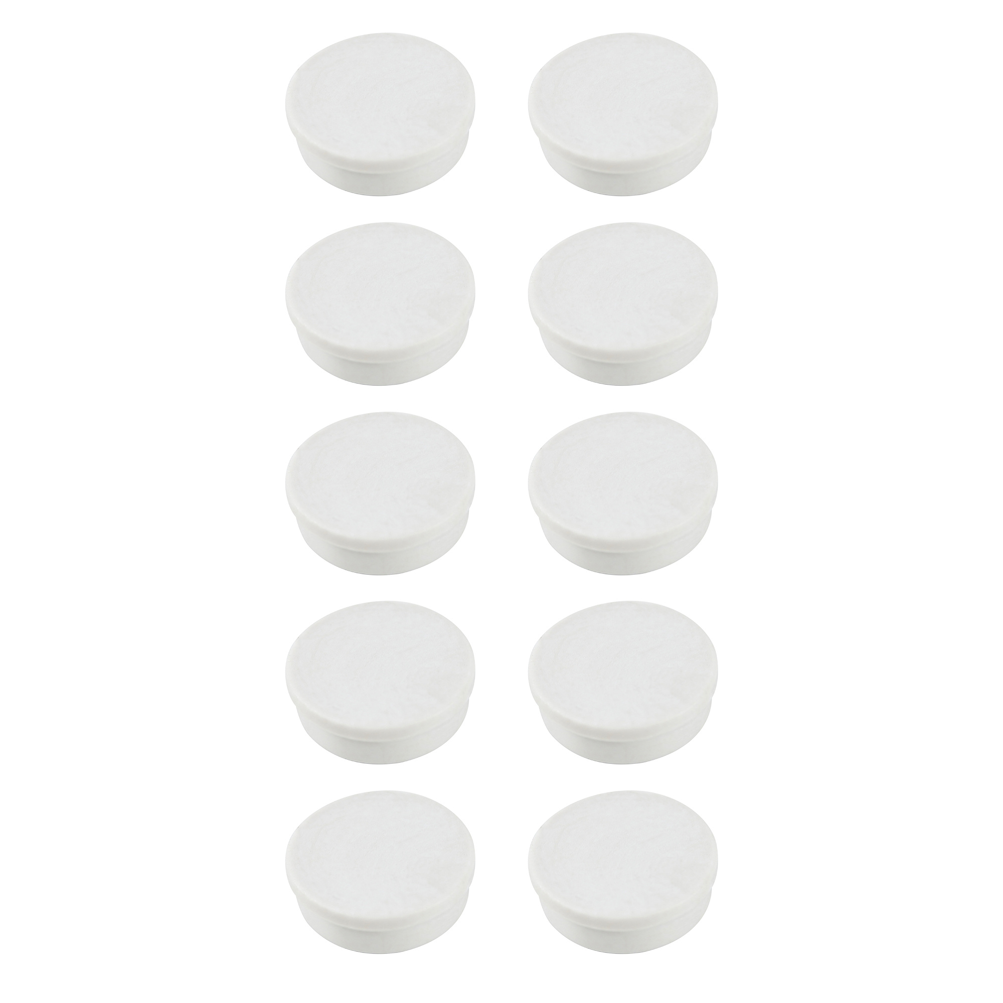 Antimicrobial Magnetic Planning Magnets - Pack of 10 for Offices & Classrooms