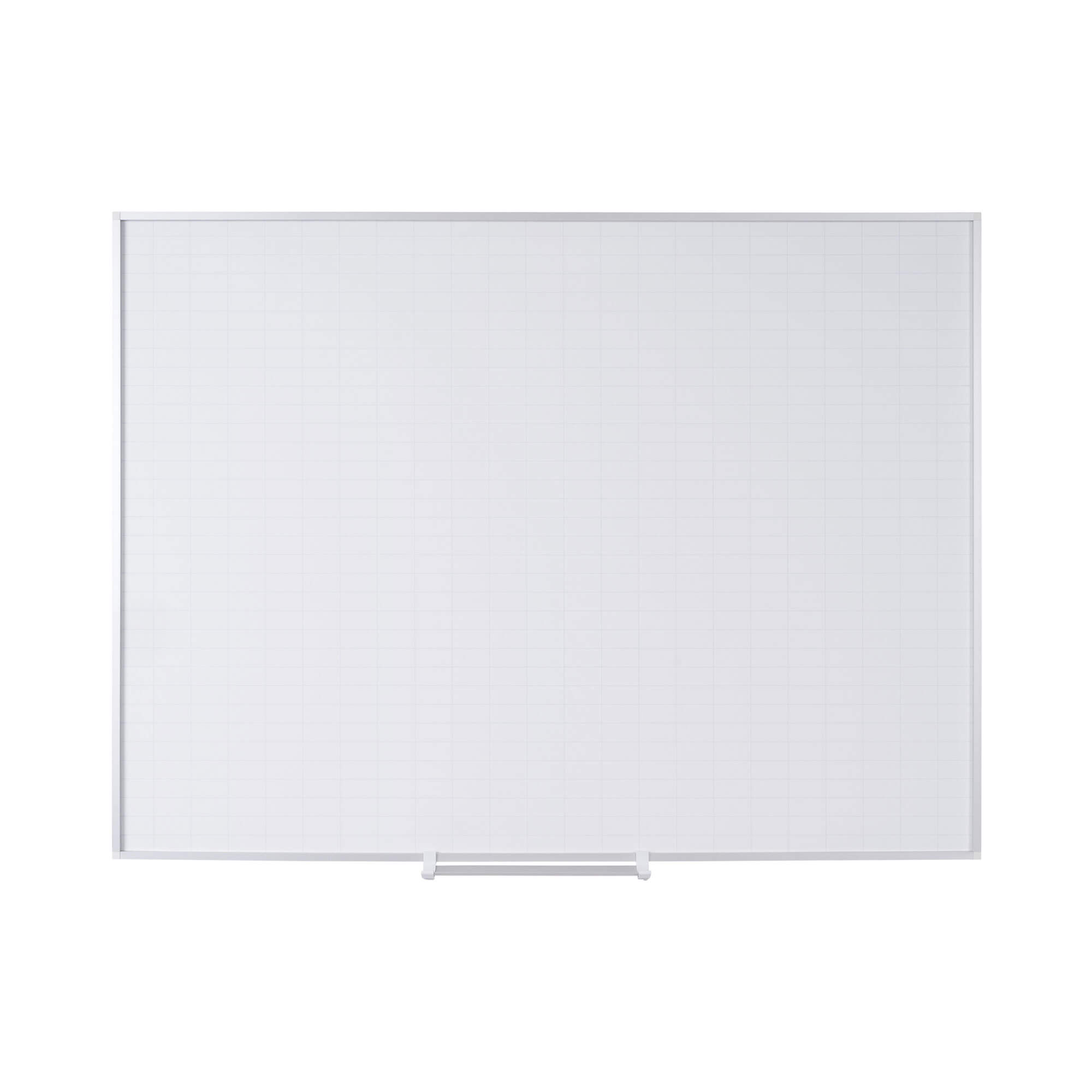 Magnetic Porcelain Dry-Erase Planning Board - Grid Whiteboard for Project Tracking