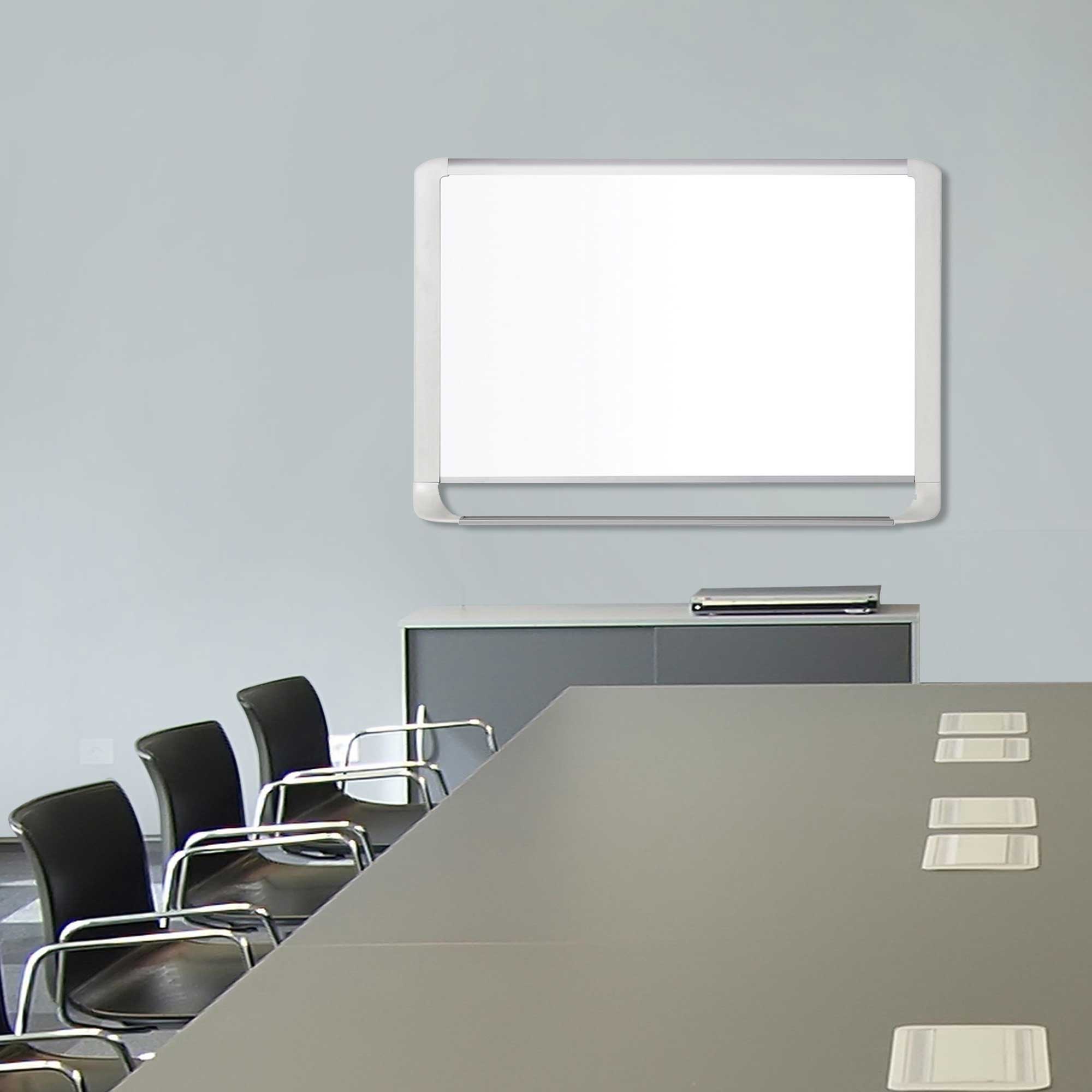 MVI Series Magnetic Whiteboards - Steel & Porcelain with Modern Design
