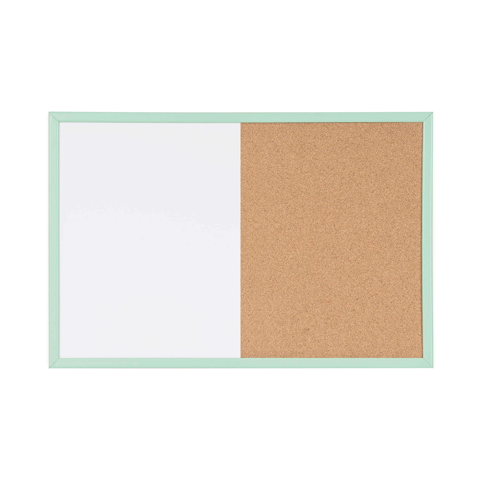 Pastel Magnetic Dry-Erase Cork Bulletin Board