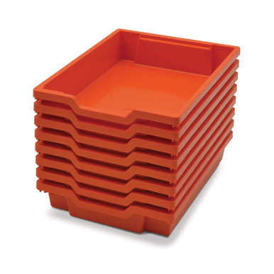 Durable School Storage Trays for Classroom Organization