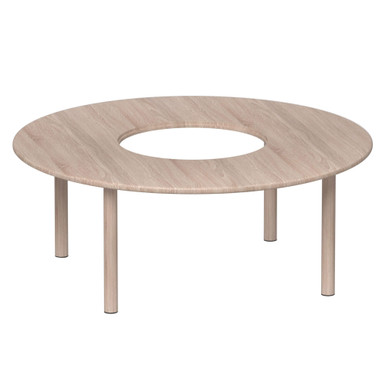 Donut Activity Table 48 x 48 for Collaborative Classroom Learning