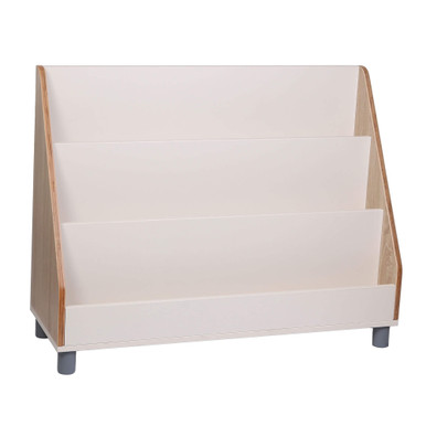 Kids Bookshelf with 3 Pockets for Classroom and Home Book Storage