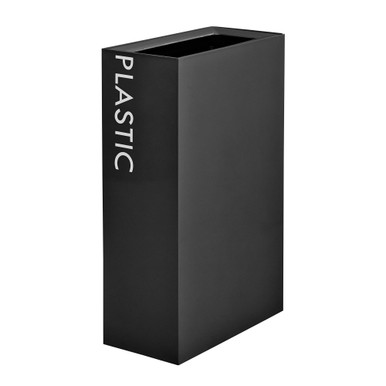 Mixx Steel Recycling Bin Base with Powder-Coated Finish for Indoor and Outdoor Use