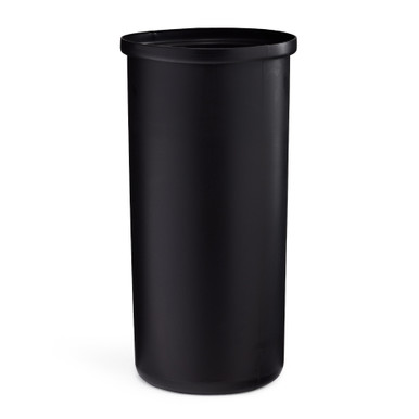 14 Gallon Open Top Steel Trash Can Durable Waste Bin for Offices and Lobbies