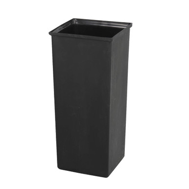 36 Gallon Rigid Plastic Trash Can Liner for Push Top Receptacles