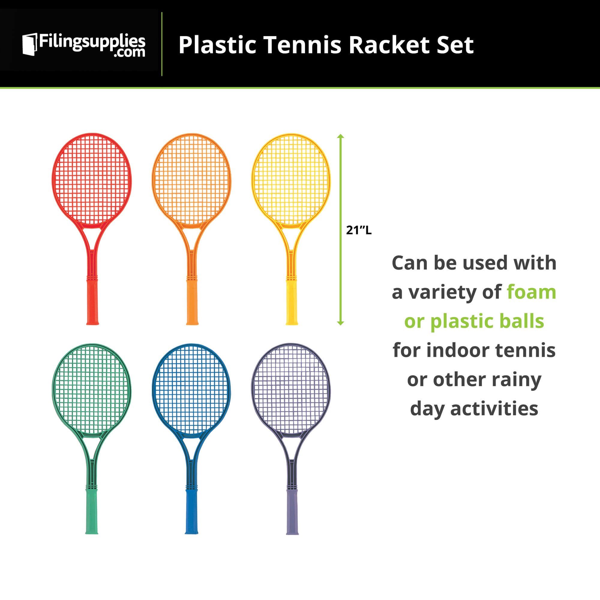 Champion Plastic Tennis Racket Set