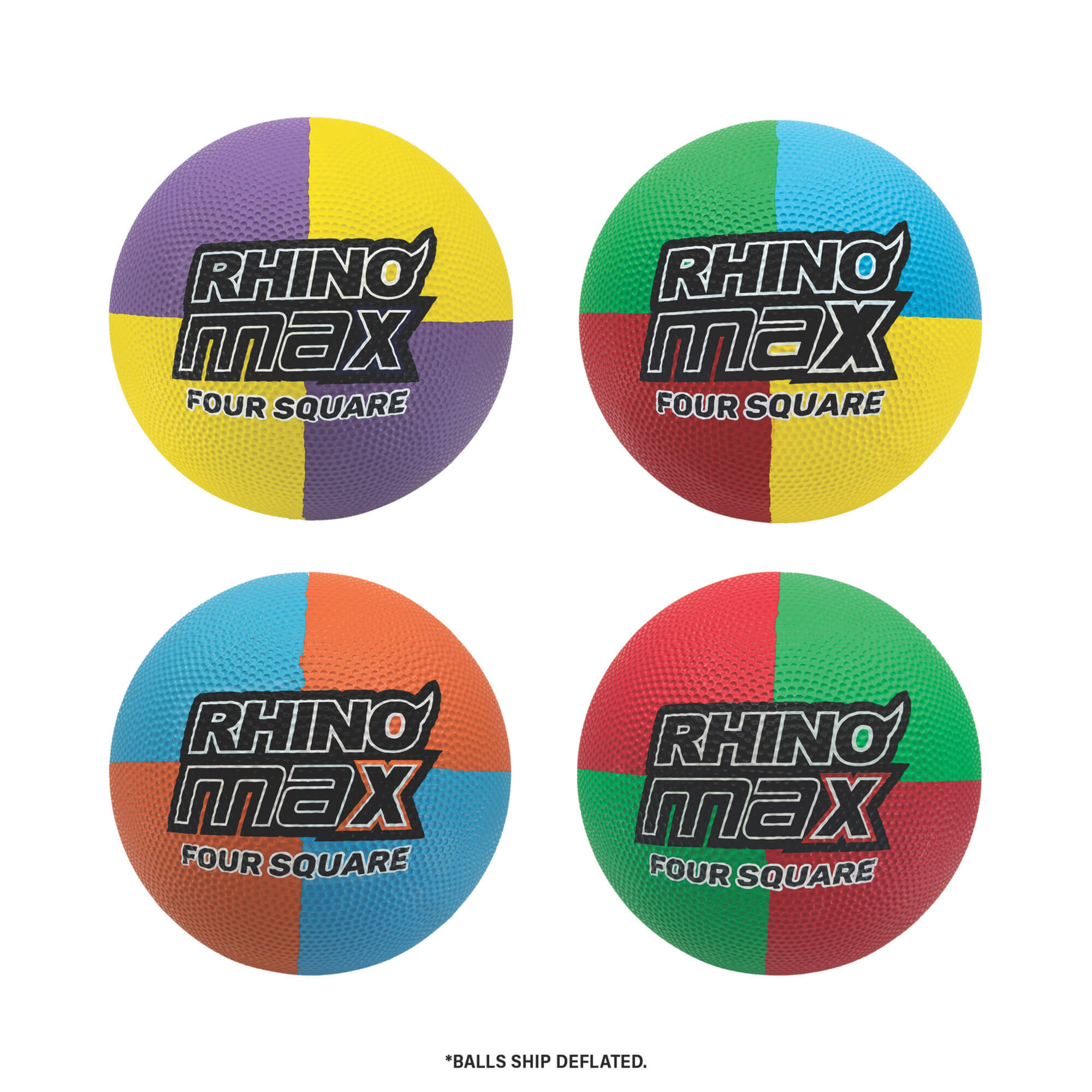Champion Rhino Max 4 Square Playground Ball Set