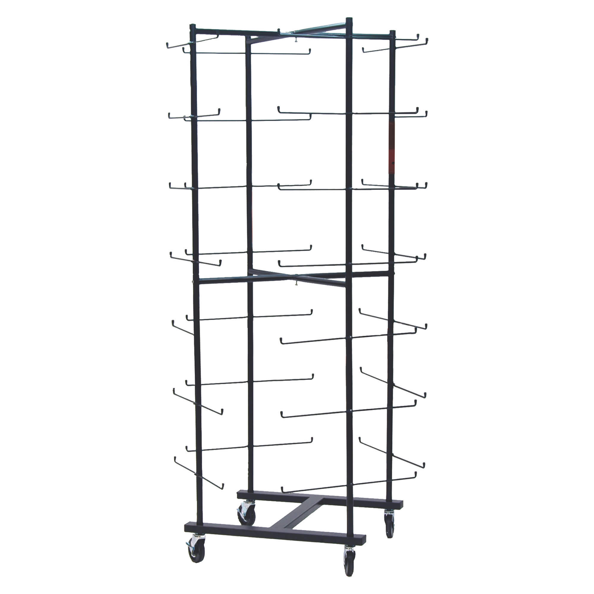 Champion 56 Football Helmet Rolling Rack