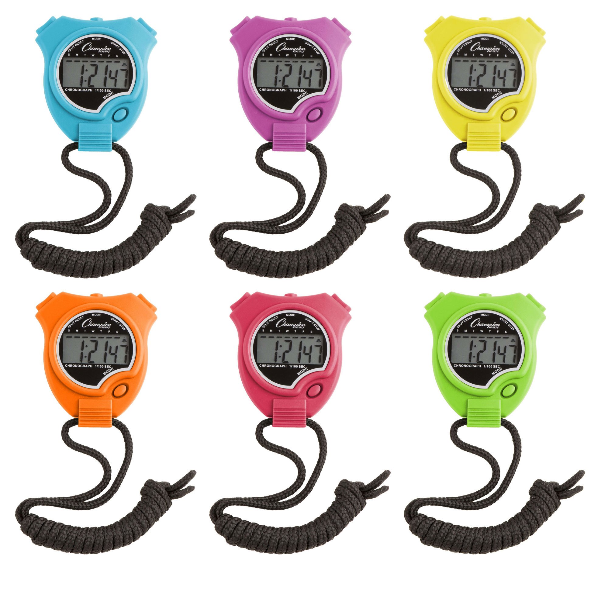 Champion Stop Watch Neon Set