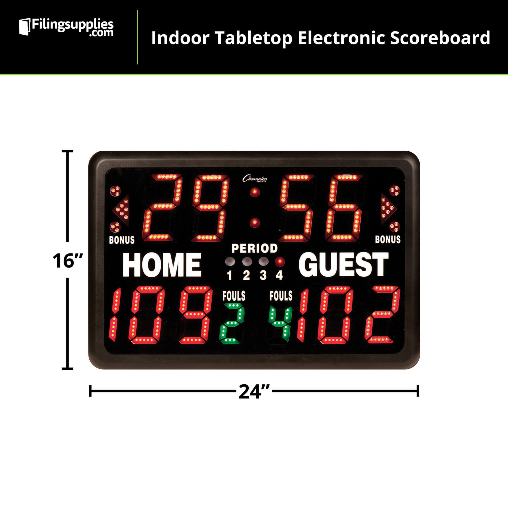 Champion Tabletop Indoor Electronic Scoreboard