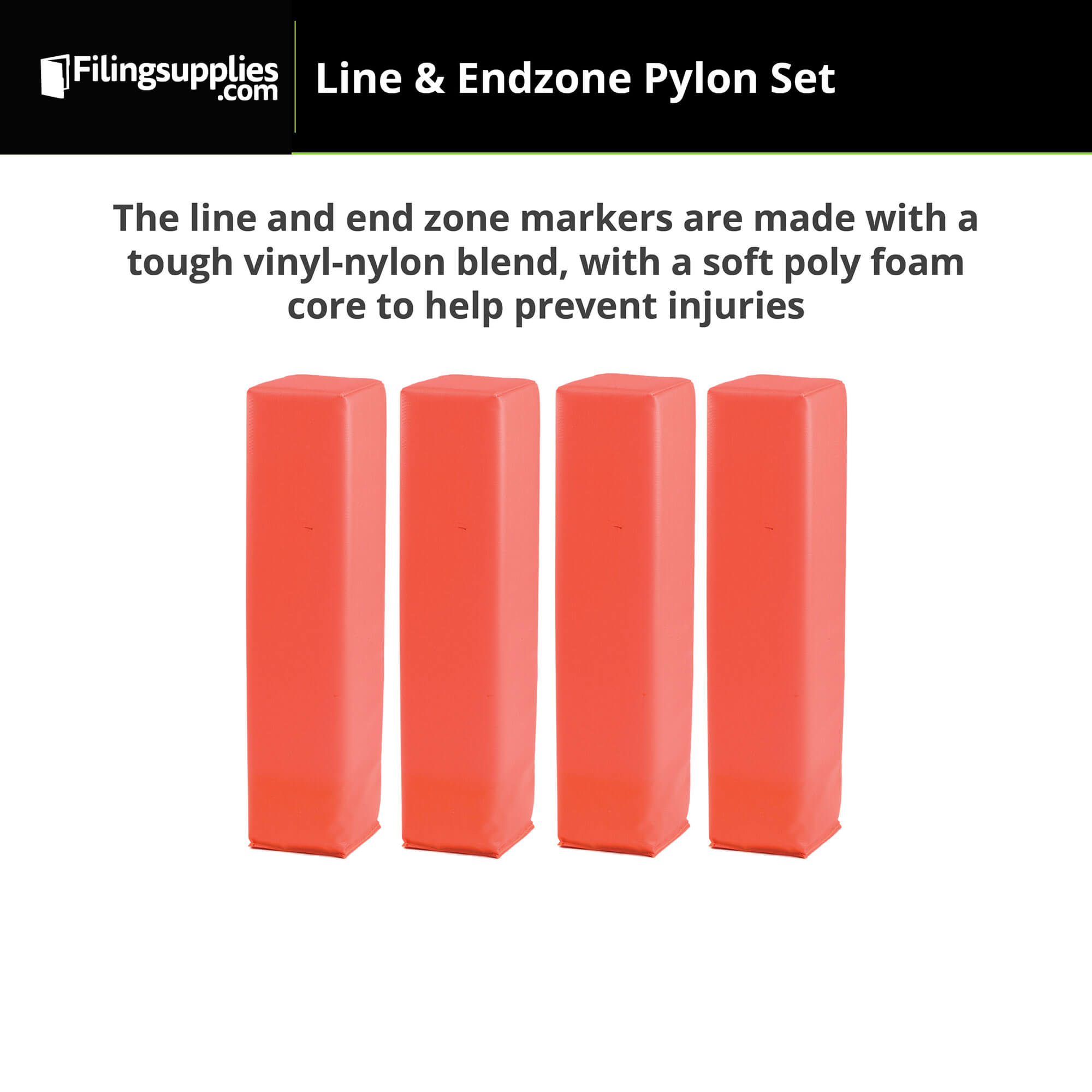 Champion Line End Zone Pylon Set